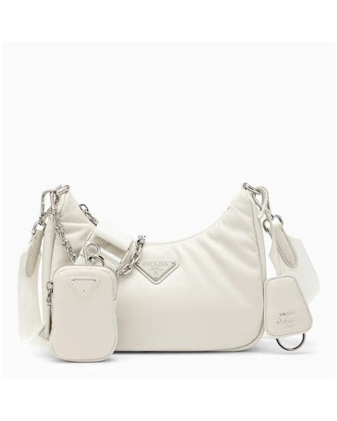 prada white re edition bag|prada re edition handtaschen.